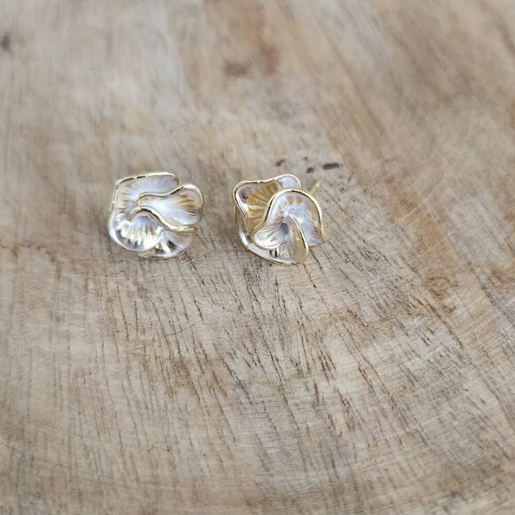 Bundle and Save- Minimalist Gold Jewelry Gold Earrings- New - Picture 4 of 8